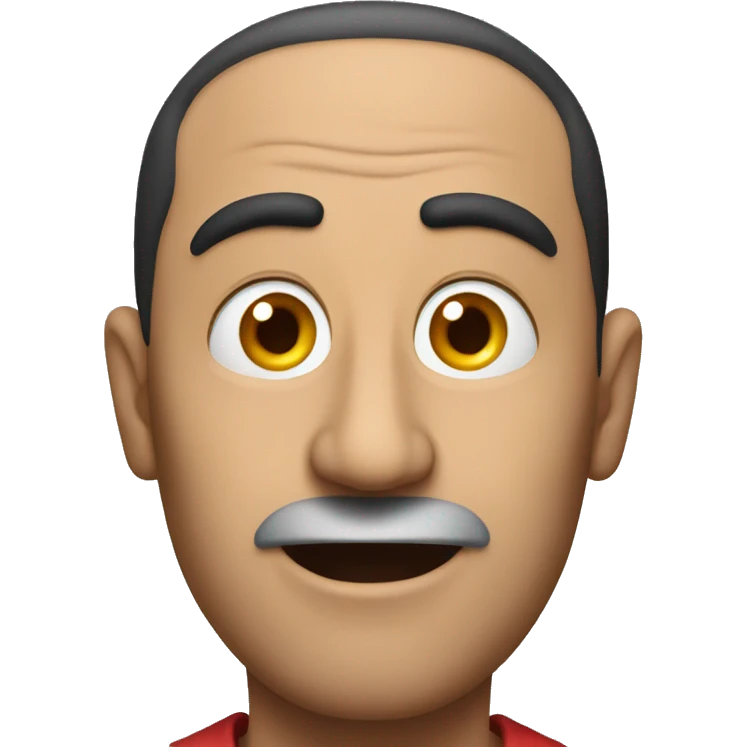 Turkish man have a surprised  emoji