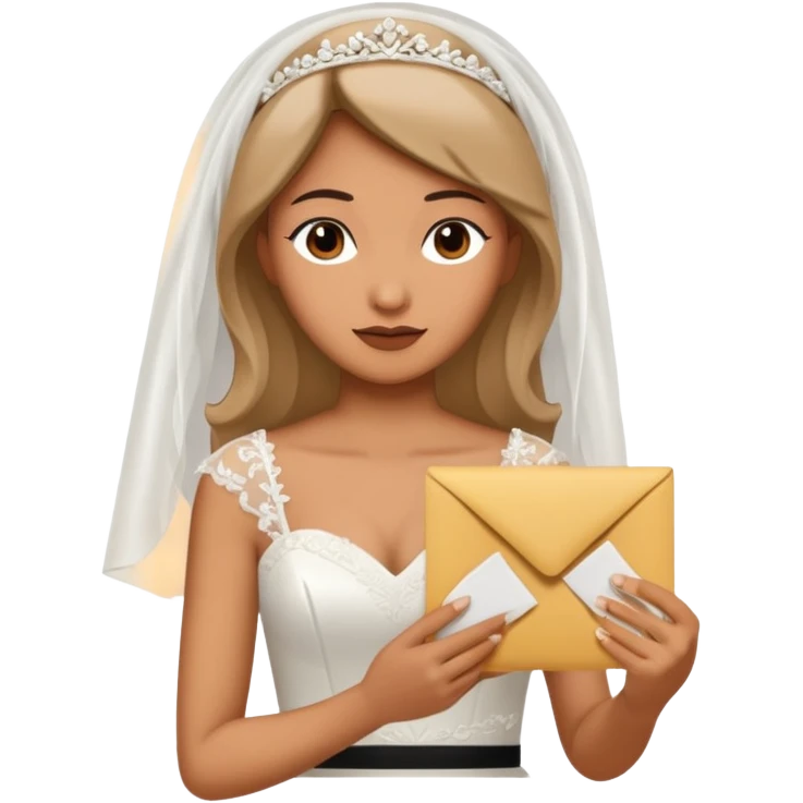 realistic wedding beautiful envelope emoji