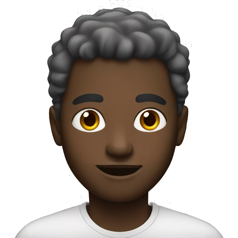 Black man emoji