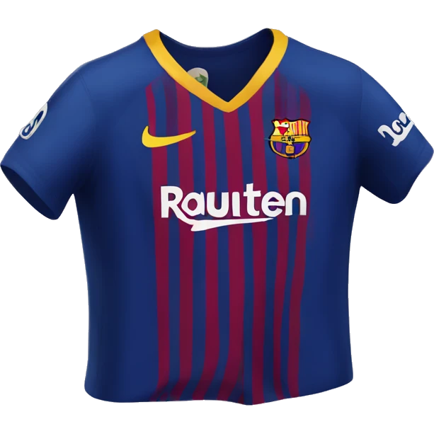 Fc Barcelona shirt emoji