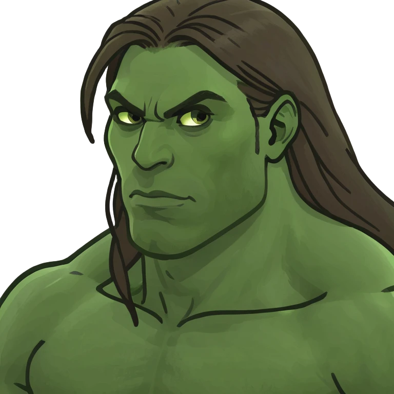 Sexy brown muscular long hair south Asian man  emoji