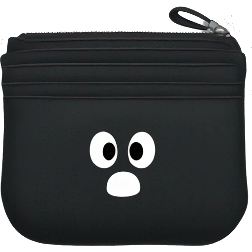 small black phone pouch emoji