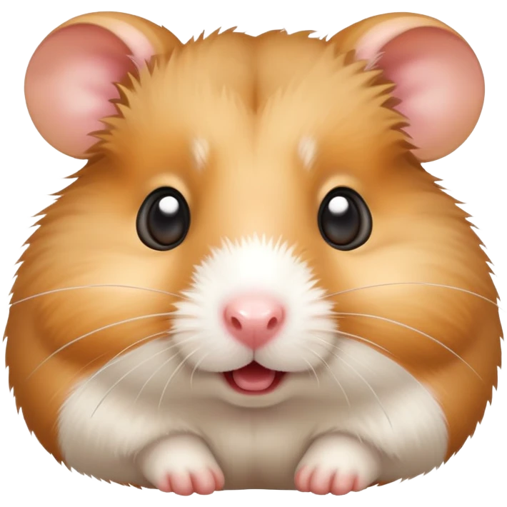 Shocked hamster emoji