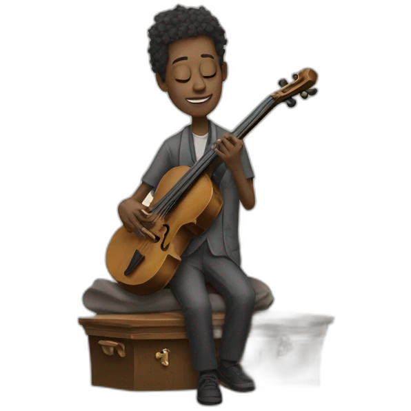 burial musician emoji