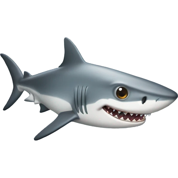 shark with monocle emoji