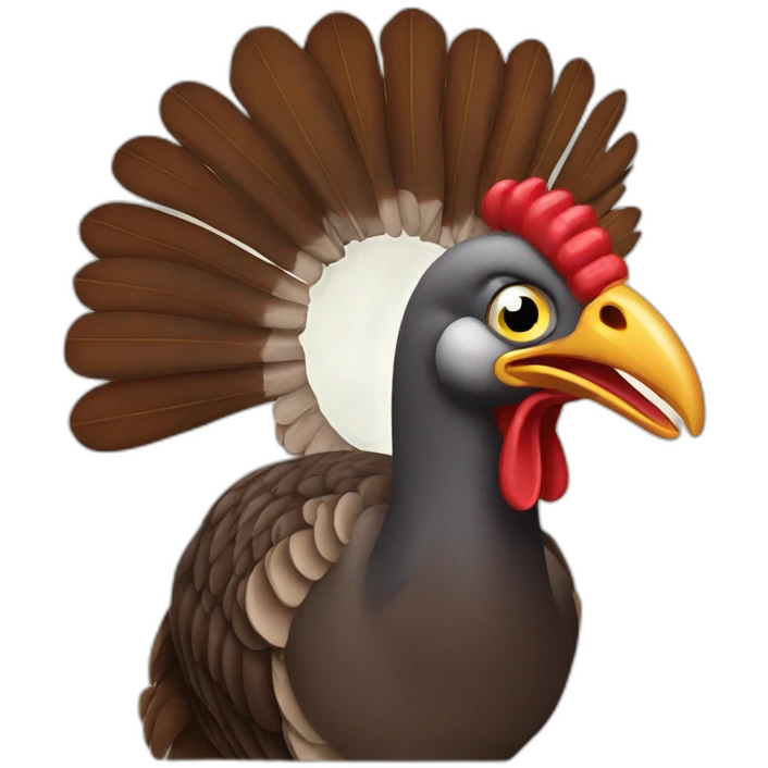 wild turkey emoji