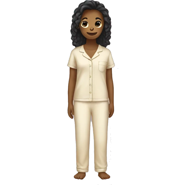 beige soft pajamas emoji