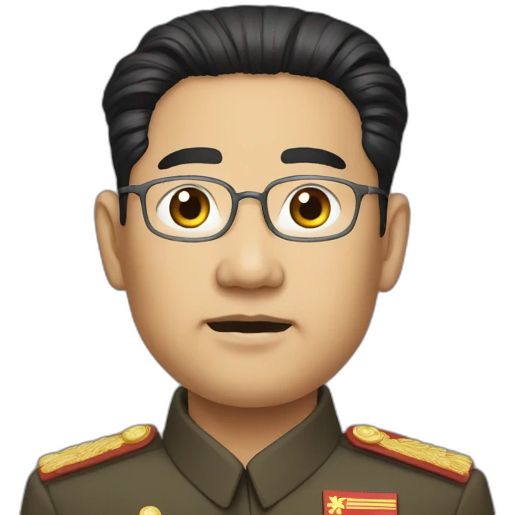north korea leader emoji