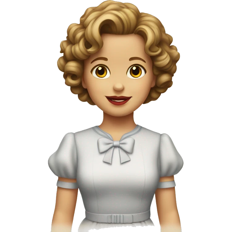 Shirley Temple emoji