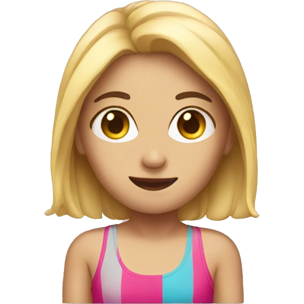 Swim girl emoji