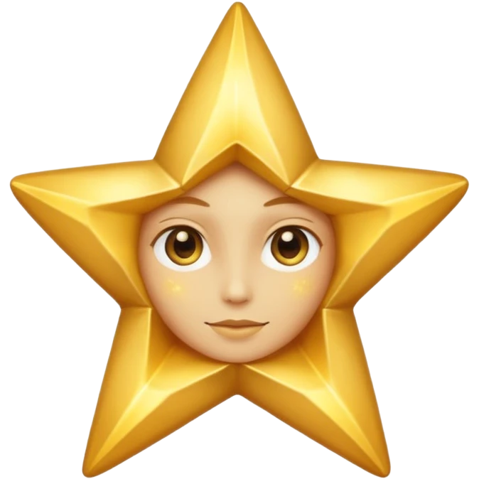 Real star with a body emoji