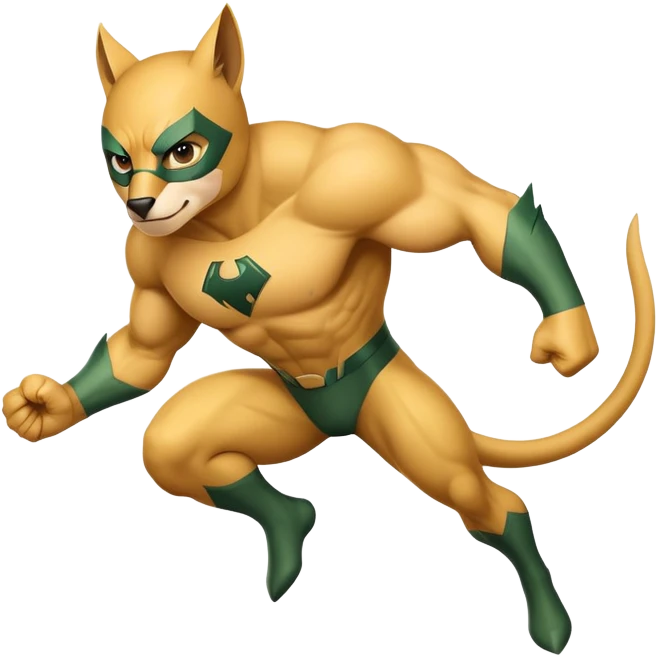 superhero transformed into animal form emoji