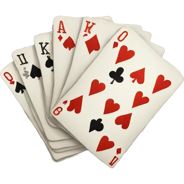 Royal flush emoji