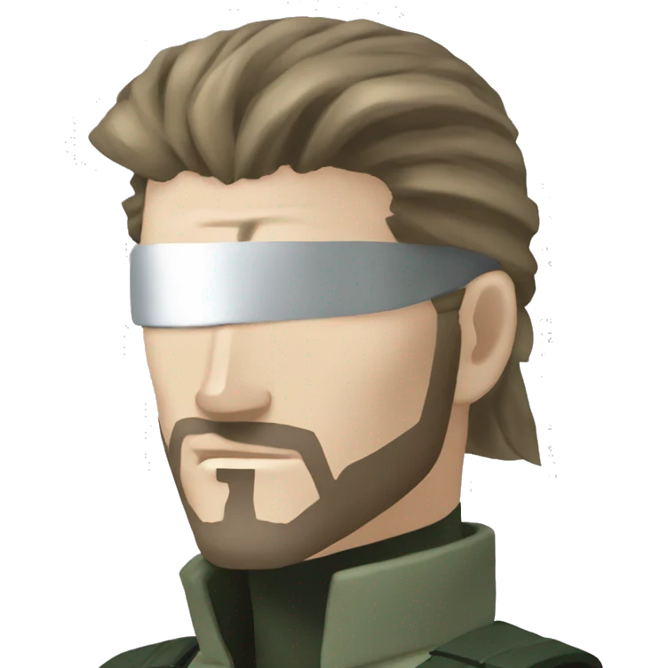 Solid snake, metal gear solid emoji