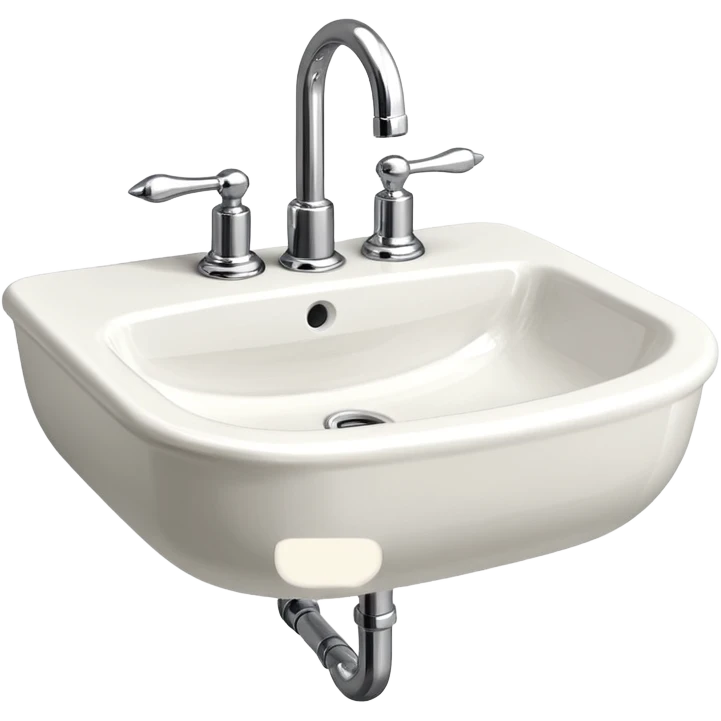 retro wash basin
 emoji