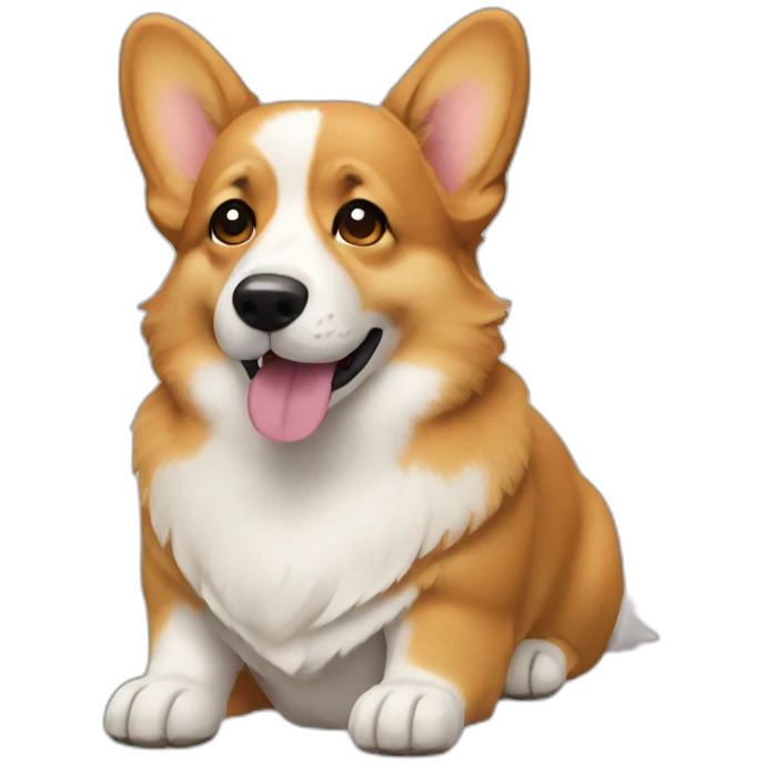 Corgi emoji