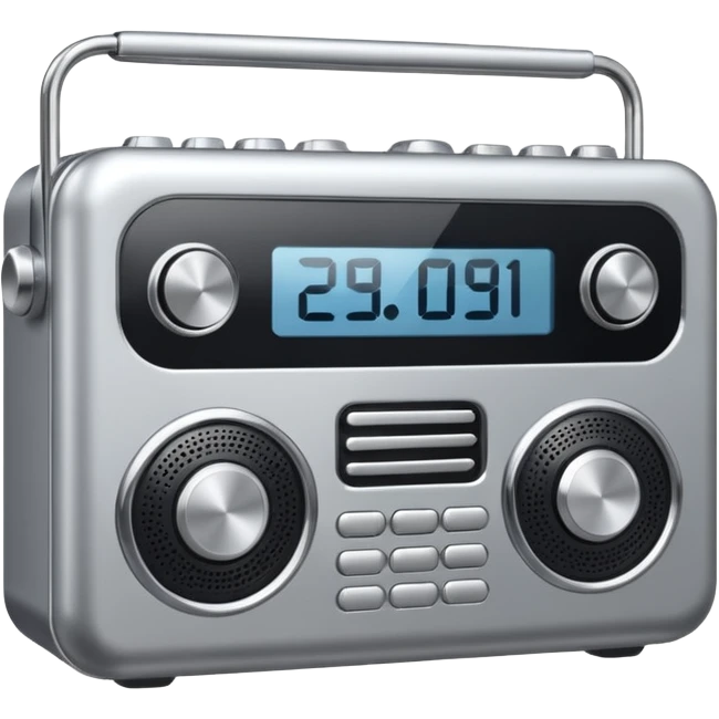new  radio emoji