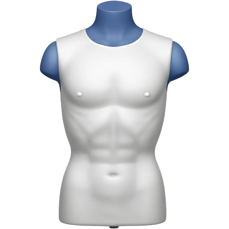 mannequin torso for male emoji