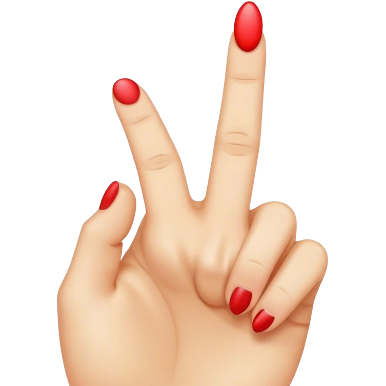 Middle finger with kissing emoji emoji