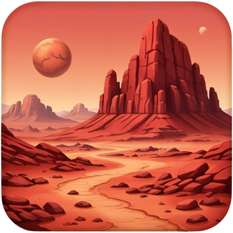 Mars planet emoji emoji