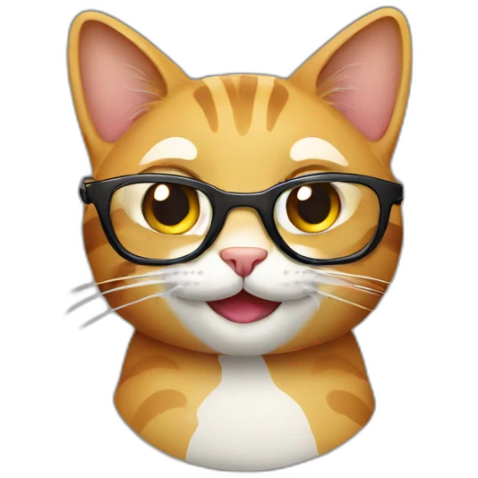 smiling-cat_with-glasses emoji