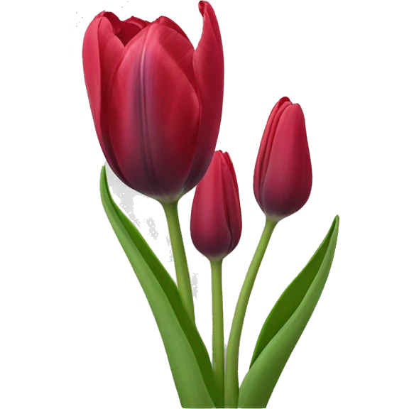 Tulipe noire emoji