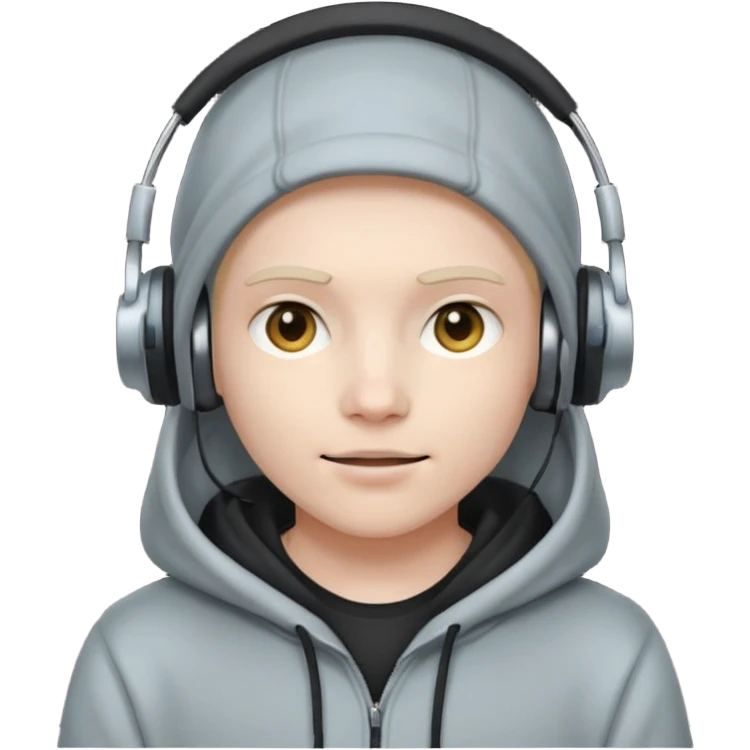 HACKER WITH HEADSET  emoji