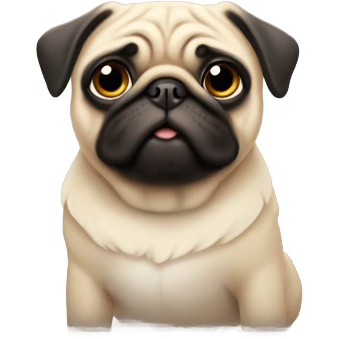 pug wings emoji