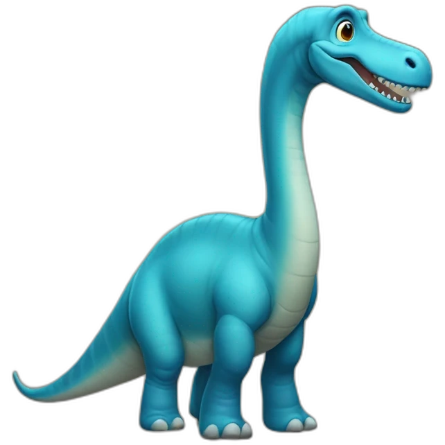 réalistic diplodocus emoji