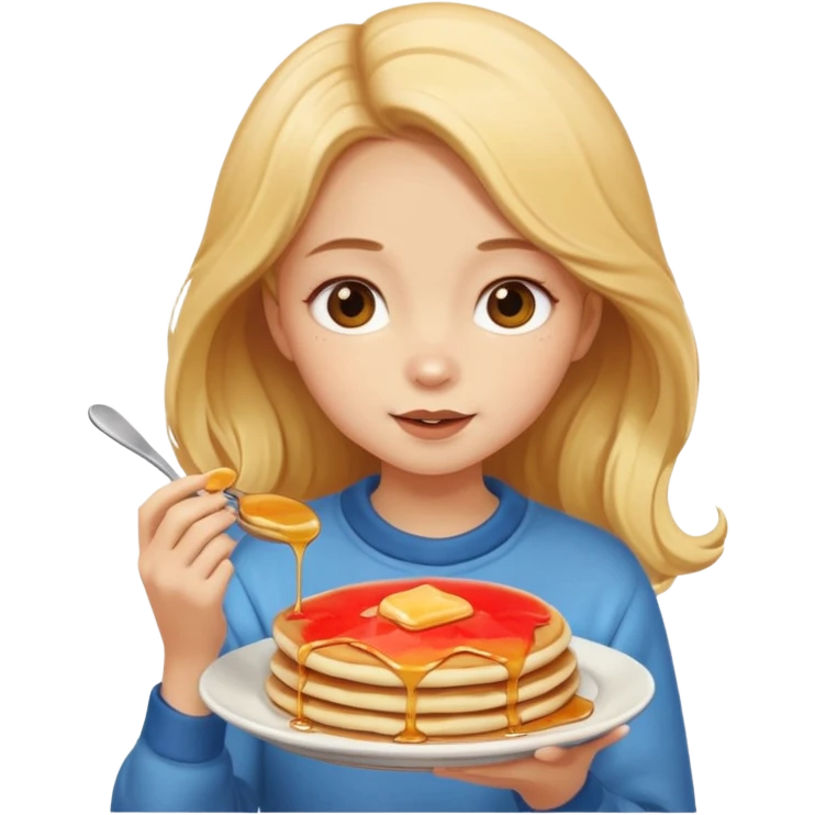 Bok yiyen kız emoji