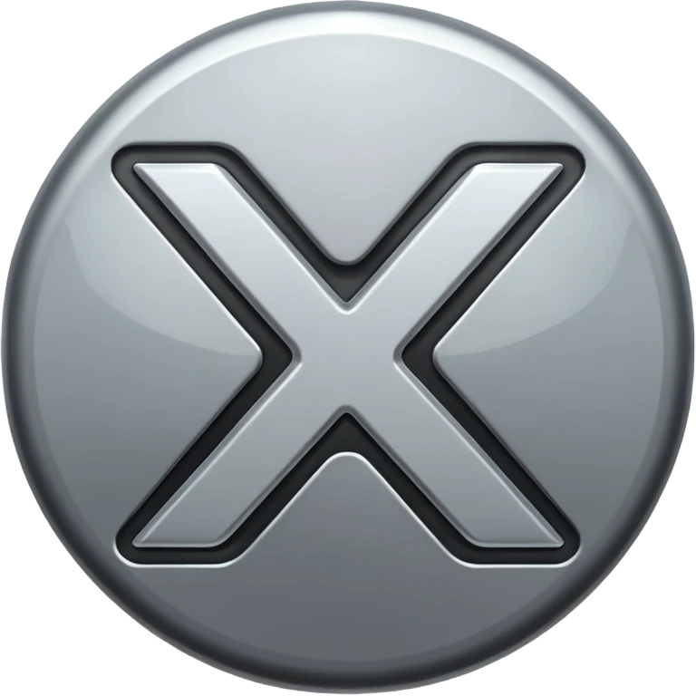 x logo emoji