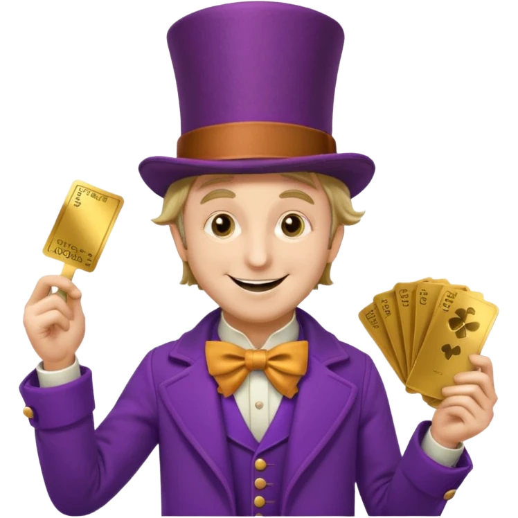 Un emojin de Wonka  emoji