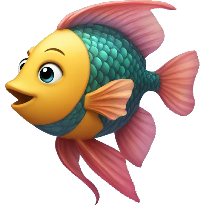 Magic fish emoji