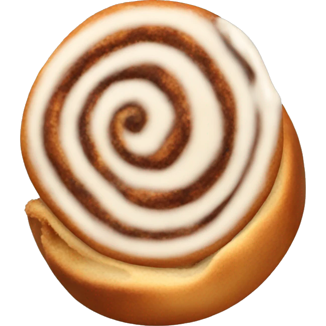 Cinnamon roll emoji