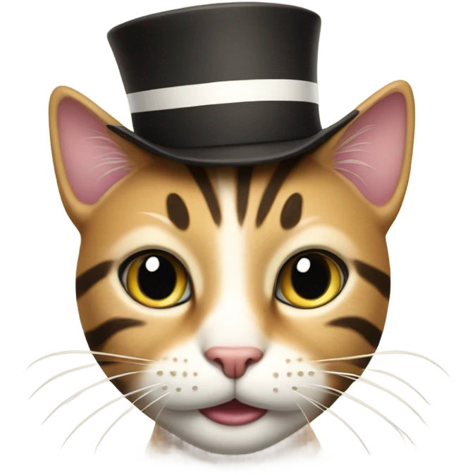 Cat in the hat emoji