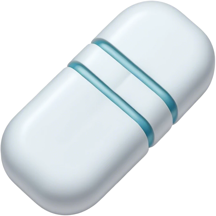 Xanax pill emoji