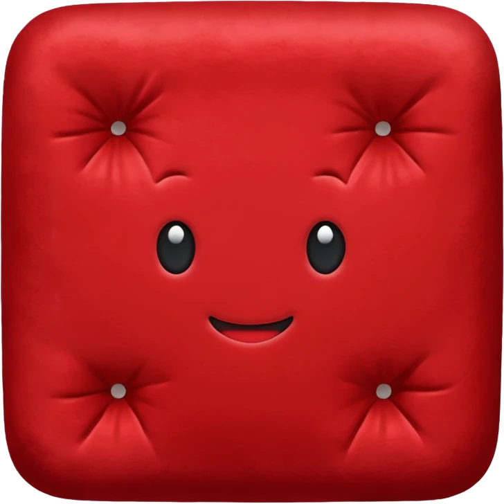 red velvet fabric  emoji
