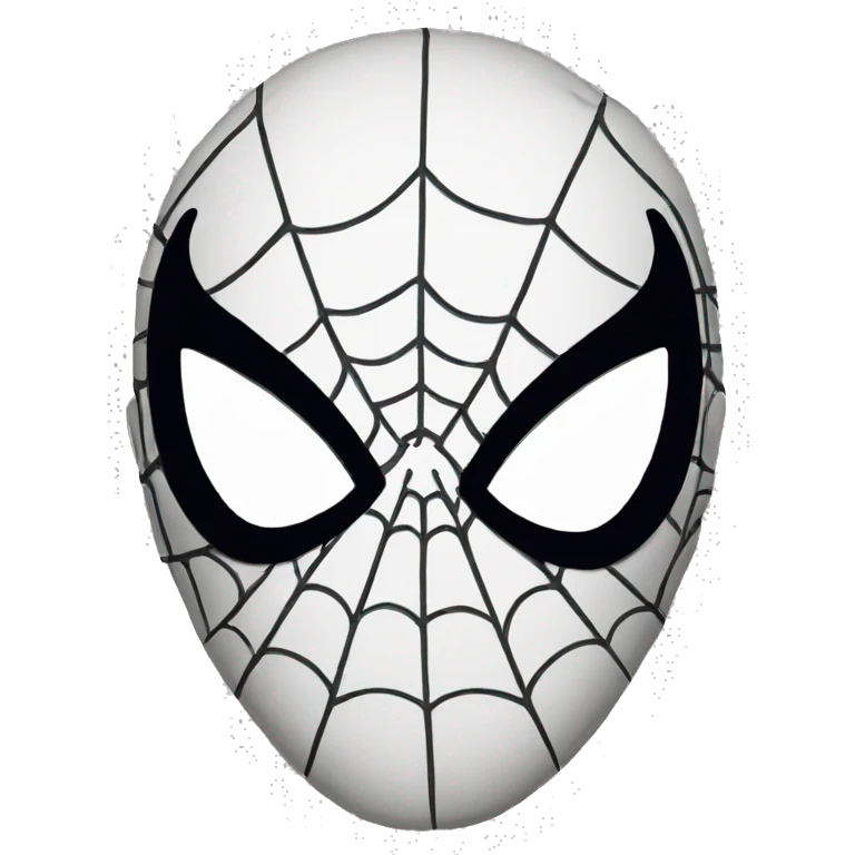 Spiderman mask emoji