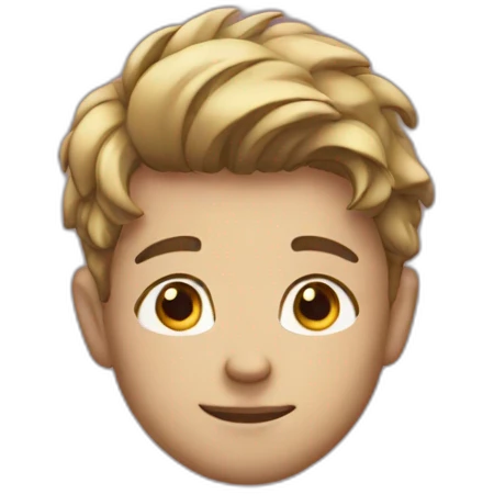 Cute boy emoji