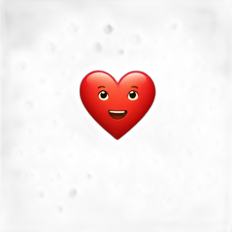 Red Heart with stars emoji