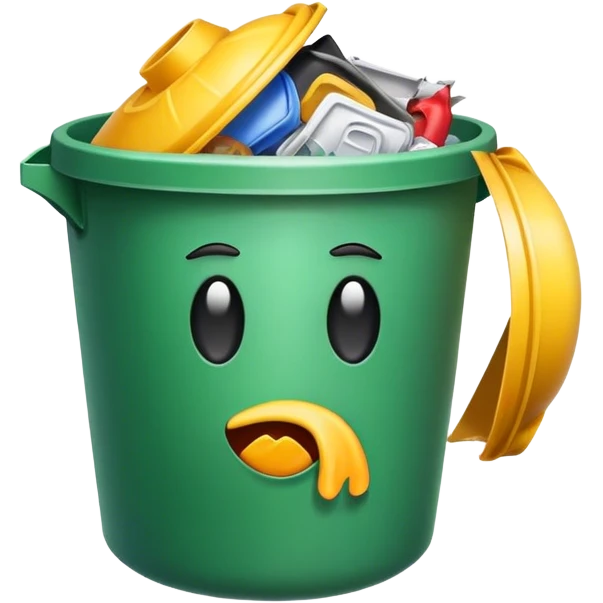 trash as emoji emoji