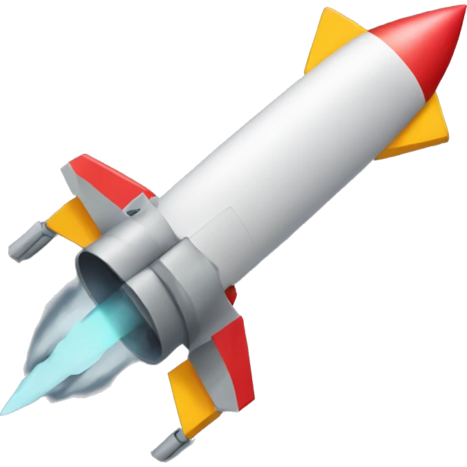 missile isometric emoji