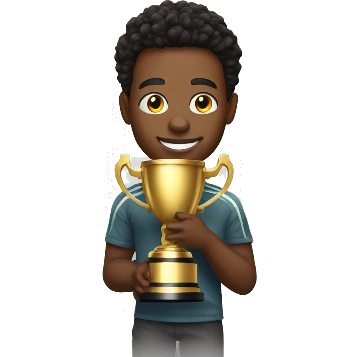 Ivan toney with a trophy emoji