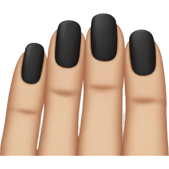 Black nails emoji