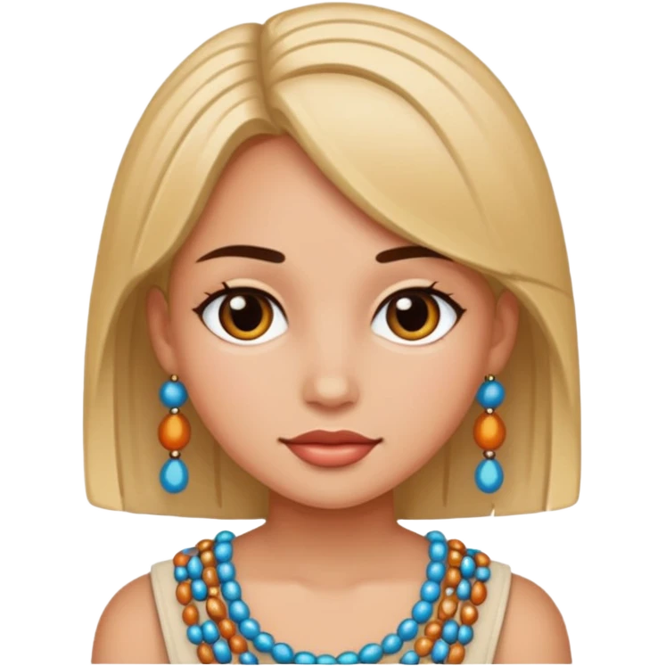 Bead Pattern Girl emoji