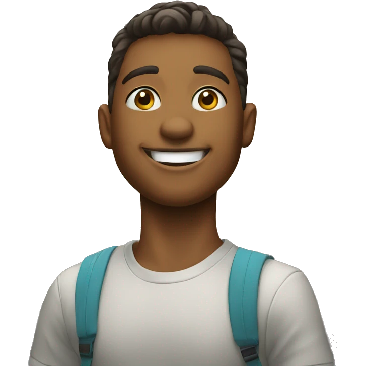 happy student emoji