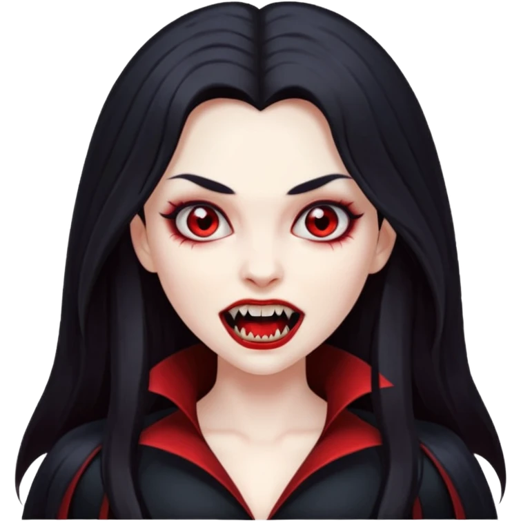 Vampire girl emoji