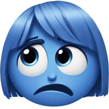 sadness Inside Out emoji
