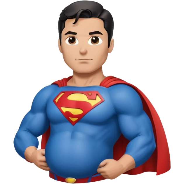 Superman pregnant  emoji