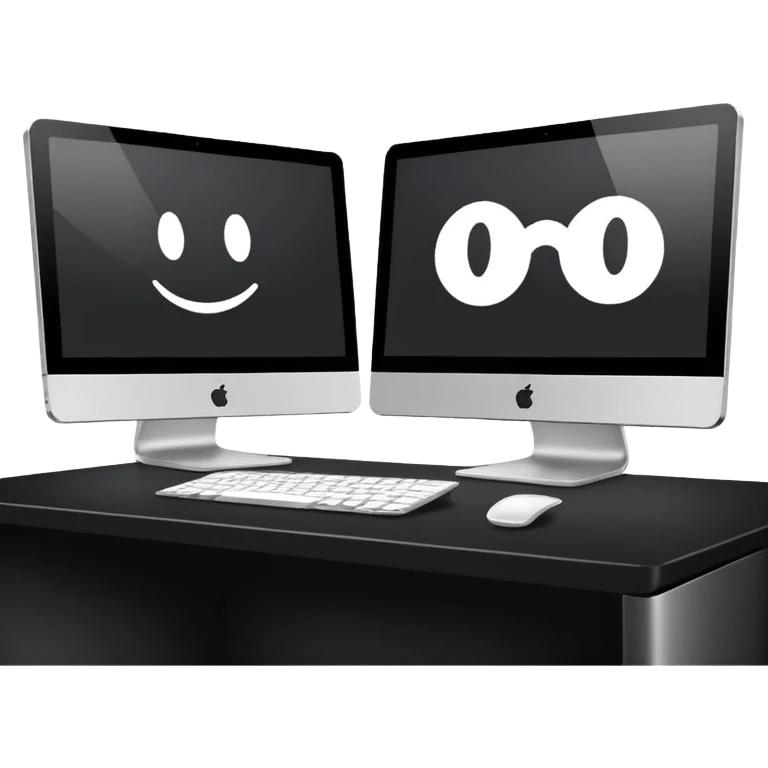 Dual Monitor Setup emoji